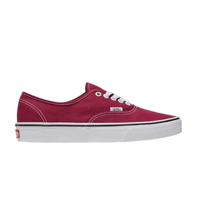 Pre-owned Vans Authentic 'color Theory - Rhododendron Red'