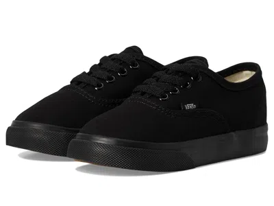 Vans Authentic Core (toddler) Kids Shoes Black/black : 3.5 Toddler M, Canvas