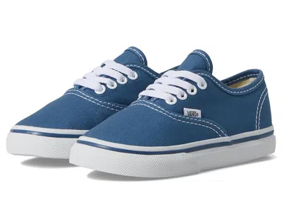 Vans Authentic Core (toddler) Kids Shoes Navy : 7 Toddler M, Canvas In Blue