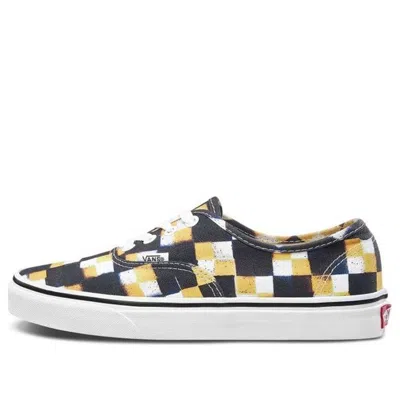Vans Authentic Double Check Vault 'yellow Gray' In Multi
