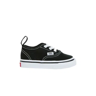 Pre-owned Vans Authentic Elastic Lace Toddler 'black' | Infant Size 3