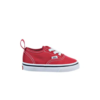 Pre-owned Vans Authentic Elastic Lace Toddler 'racing Red' | Infant Size 6