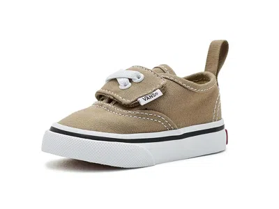 Vans Authentic Elastic V (infant/toddler) Kid's Shoes Color Theory Incense: 10 Toddler M In Brown