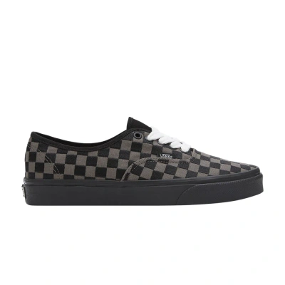 Pre-owned Vans Authentic 'embroidered Checkerboard - Black'