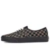 Vans Authentic 'embroidered Checkerboard Black' In Multi