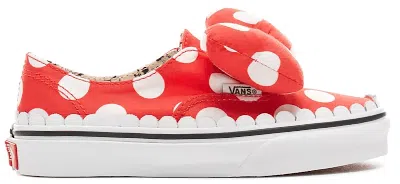 Pre-owned Vans Authentic Gore Disney Minnies Bow Sneakers In Minnie's Bow/true White