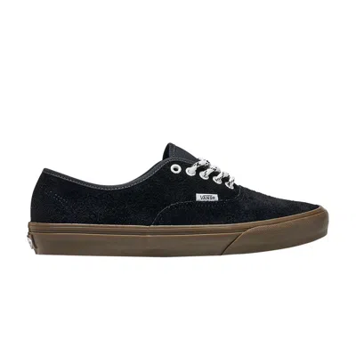 Pre-owned Vans Authentic 'hairy Suede - Phantom Black Gum' | Men's Size 6.5