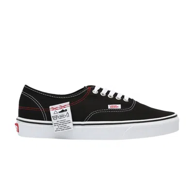 Pre-owned Vans Authentic Hc 'diy - Black'