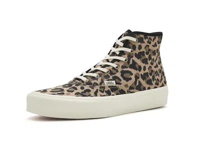 Vans Authentic Hi 2.0 Athletic Shoes Leopard Black/incense: Men's 5.5 - Women's 7 Medium In Multi