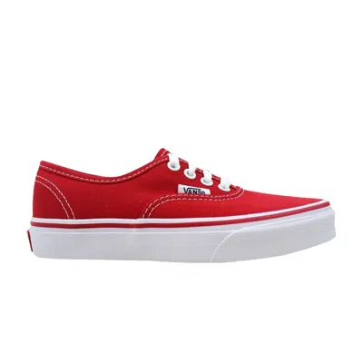 Pre-owned Vans Authentic Kids 'red' | Kid's Size 11.5