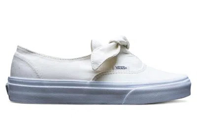 Pre-owned Vans Authentic Knotted (women's) Sneakers In Marshmallow In White