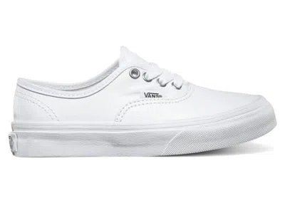 Pre-owned Vans Authentic Leather Sneakers In White