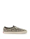 Vans Authentic Leopard-print Sneakers In White