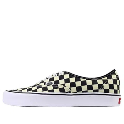 Vans X Mattias Gollin Check-pattern Lace-up Sneakers In Black