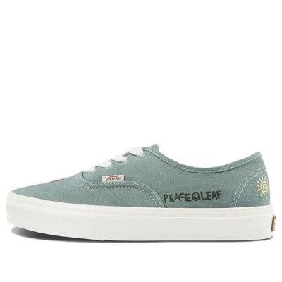 Vans Authentic Low Top Casual Skate Shoes Green Unisex