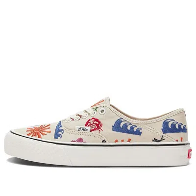 Vans Authentic Low Top Casual Skate Shoes Unisex White In Multi