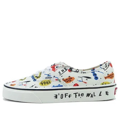 Vans Authentic Low Tops Skateboarding Shoes Creamy White Creamwhite
