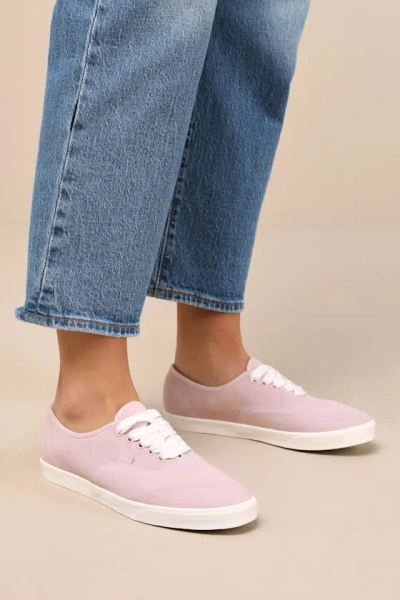 Vans Authentic Lowpro Sepia Rose Suede Lace-up Sneakers