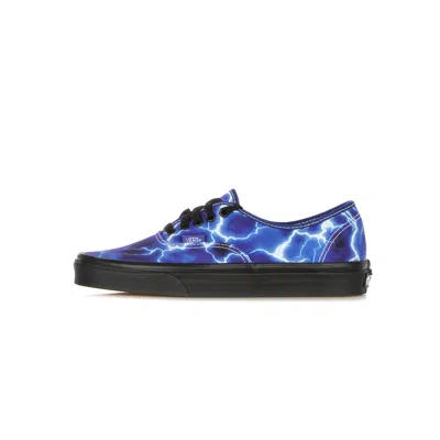 Vans Authentic Men's Low Shoe (lightning) Black/blue