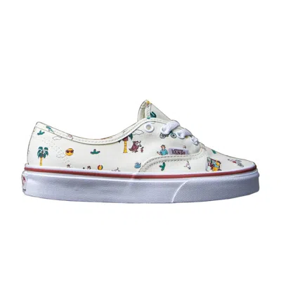 Pre-owned Vans Authentic 'party Train' | White | Men's Size 6.5
