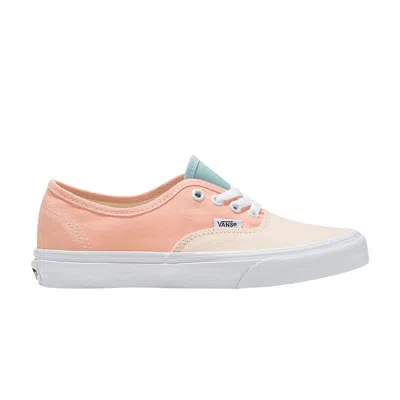 Pre-owned Vans Authentic 'pastel Block' In Pink