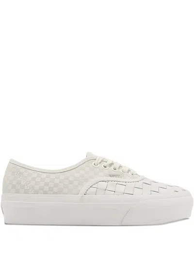 Vans Authentic Platform 2.0 "white Woven" Sneakers