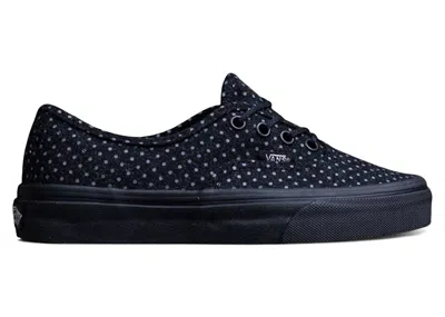 Pre-owned Vans Authentic Polka Dot (women's) Sneakers In Black/polka Dots