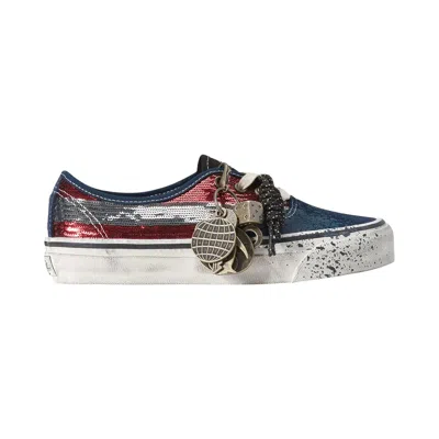 Pre-owned Vans Authentic Premium 'la Habana - Red Navy' | Black | Men's Size 6.5