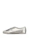 Vans Authentic Prima Square-toe Sneakers In Silver