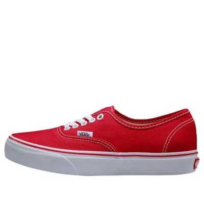Vans Authentic Red