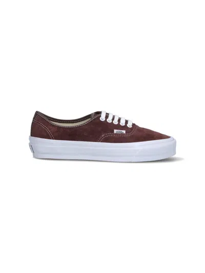 Vans Og Authentic Lx Sneakers Port Royale In Brown