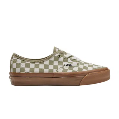 Pre-owned Vans Authentic Reissue 44 Mte 'checkerboard - Sage' In Green