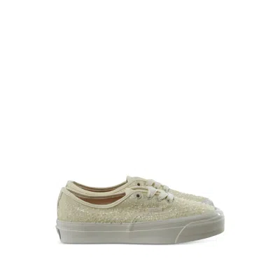 Vans Authentic Sequin-embellished Sneakers In Neutral