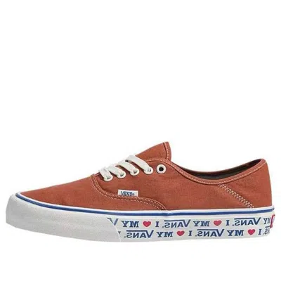 Vans Authentic Sf 'salt Wash' In Brown