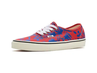 Vans Authentic Skate Shoes Archive Multi: Men's 7.5 - Women's 9 Medium In Red