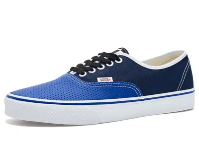 Vans Authentic Skate Shoes Moto Jacket Blue: Men's 8.5 - Women's 10 Medium