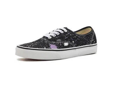 Vans Authentic Skate Shoes Splatter Black/multi: Men's 4 - Women's 5.5 Medium