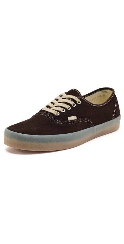 Vans Authentic Sneakers Crepe Demitasse In Brown
