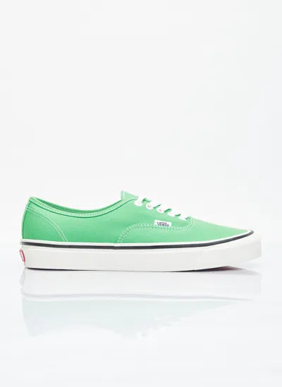 Vans Ua Authentic 44 Dx Man Sneakers Green Size 12 Textile Fibers