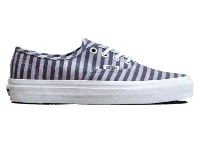Pre-owned Vans Authentic Stripes (women's) Sneakers In Navy Blue