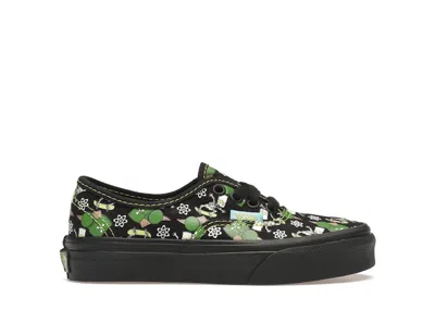 Pre-owned Vans Authentic The Simpsons Glow Bart Sneakers In Black