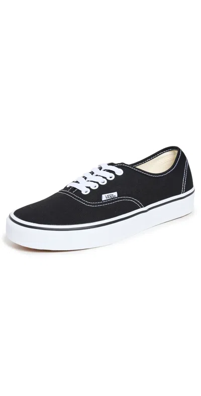 VANS AUTHENTIC UNISEX SNEAKERS BLACK/WHITE