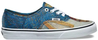 Pre-owned Vans Authentic Van Gogh (women's) Sneakers In Self Portrait/true White