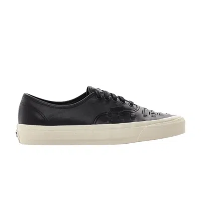 Pre-owned Vans Authentic Weave Dx 'black'