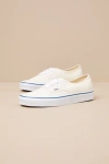 Vans Authentic White Lace-up Sneakers In White