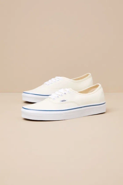 Vans Authentic White Lace-up Sneakers