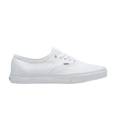 Pre-owned Vans Authentic Wide 'true White'