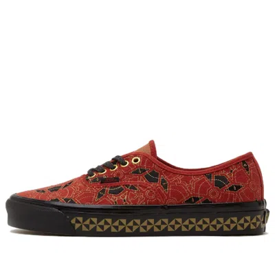 Vans Authentic X Size? 'black Red' In Multi