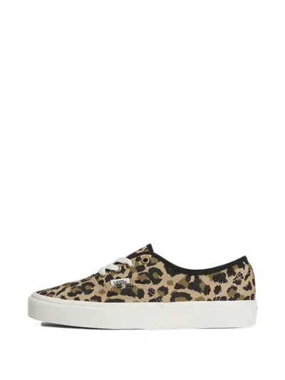 Vans Authetic Leopard-print Sneakers In Multi