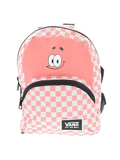 Pre-owned Vans Backpack In Pink